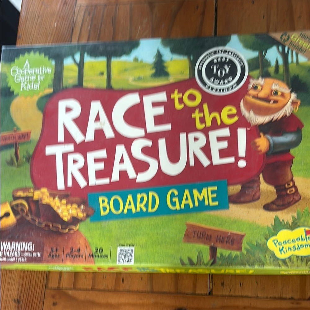 Race to the Treasure Board Game - Green